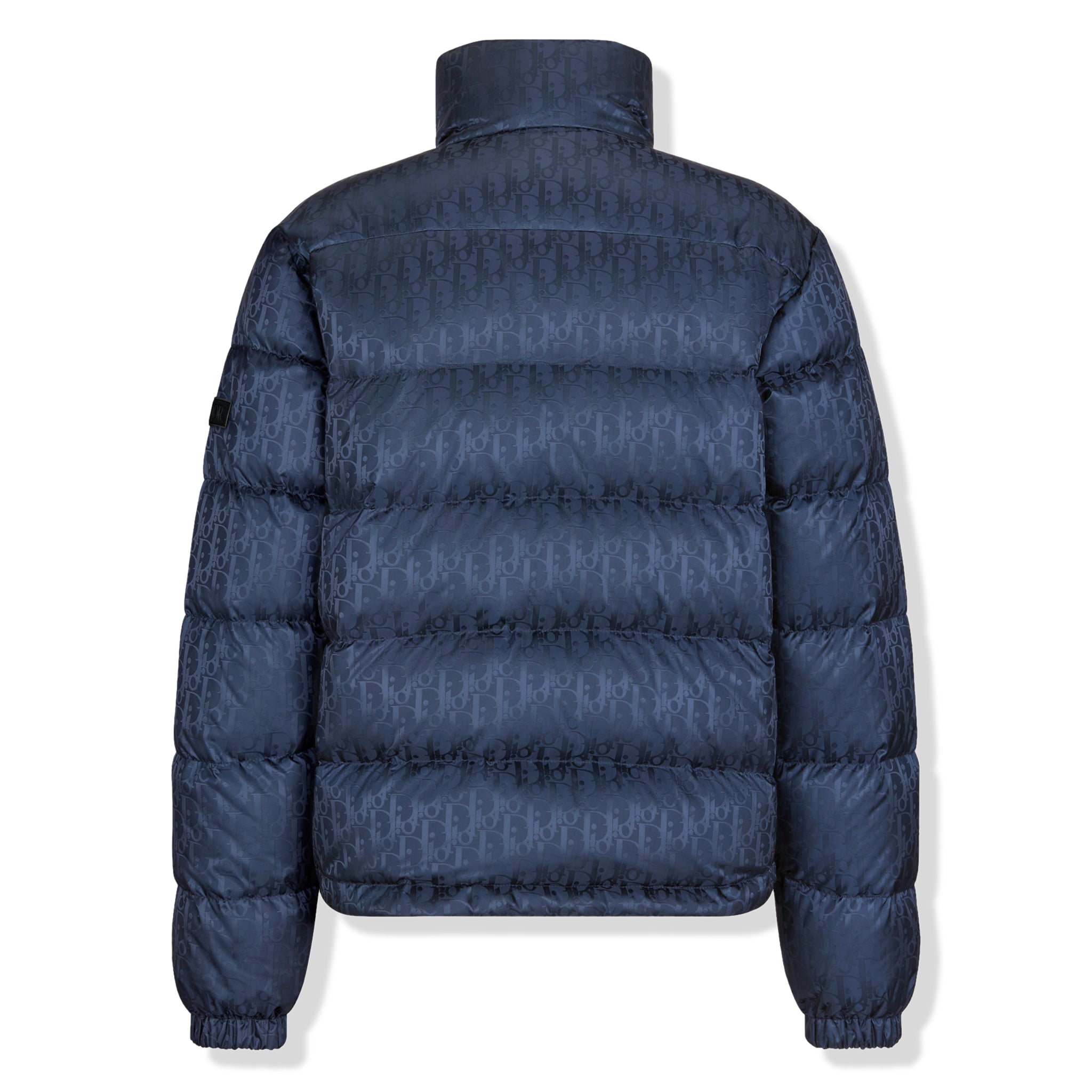 Image of Dior Oblique Blouson Navy Jacket